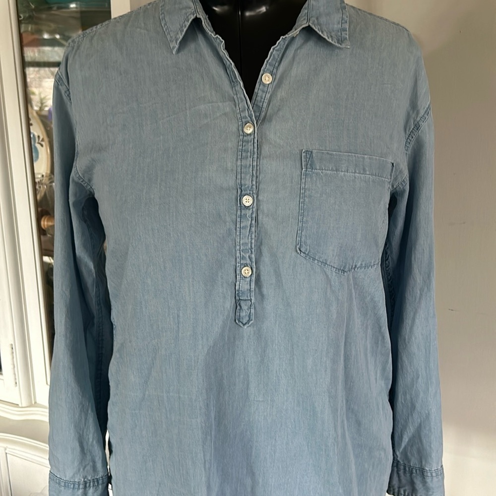 Lucky Brand chambray top